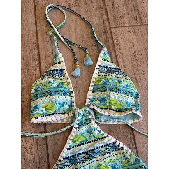 NEW NWT Ramy Brook Printed Raina One Piece size Small - Picture 4 of 7